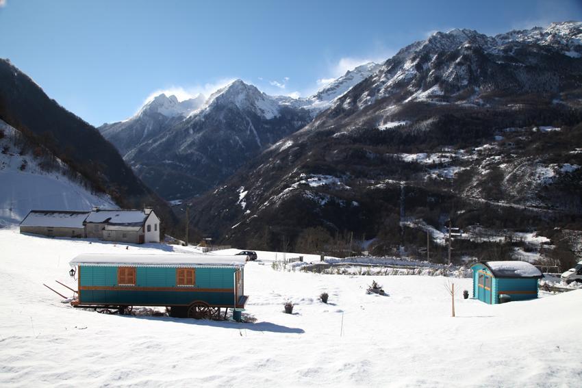 Roulottes Montagne Pyrenees Hotel Luz-Saint-Sauveur Luaran gambar